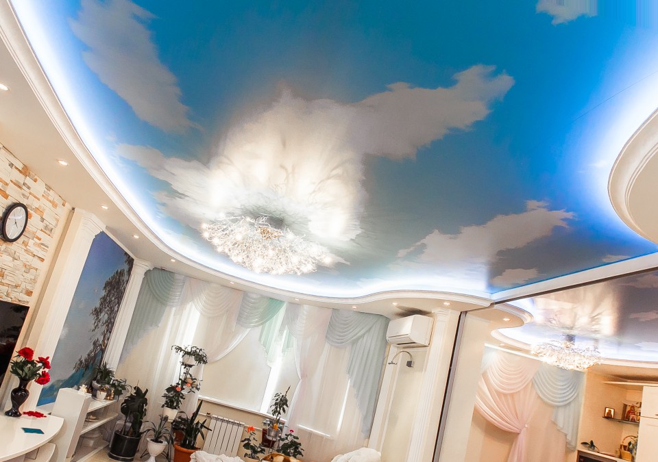 Заказать потолок с фотопечатью в г. Таёжный