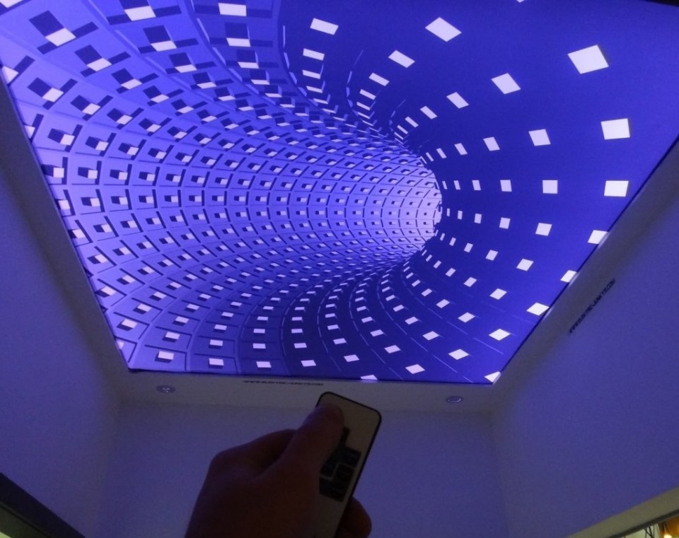 Заказать 3d натяжные потолки в г. Таёжный